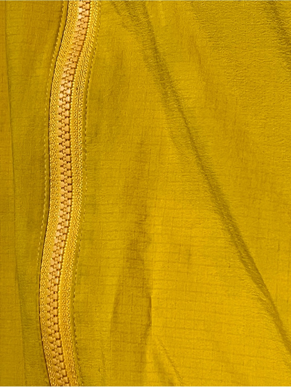 Women’s Arcteryx Squamish Jacket Ultra Light Lightweight Size L Mustard Yellow - Picture 7 of 16